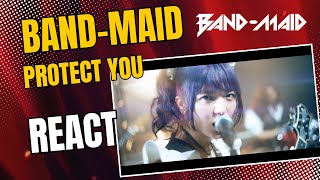 BANDMAID  Protect You Official Music Video  Brazilian React [upl. by Cha]