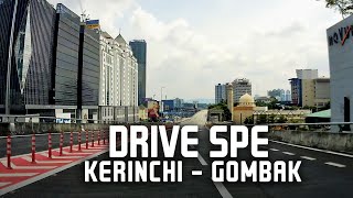 Drive SPE From Kerinchi Link to MRR2 KL East  Gombak  Setiawangsa Pantai Expressway Toll Free [upl. by Xad451]