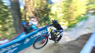 Coupe De France DH CHATEL 2022 POV [upl. by Kirrad]