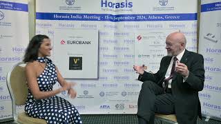 Horasis India Meeting 2024 Interview Kostas Faggogiannis [upl. by Newfeld646]