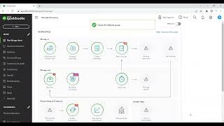 How to Prepare amp Print Checks in QuickBooks Online [upl. by Suzann]