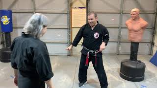 Modern Arnis 12 Basic Knife Attack Variations  Jamie Seabrook [upl. by Sicnarf]