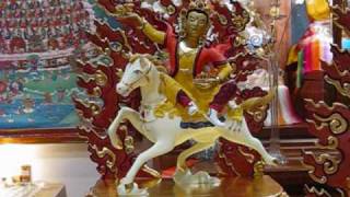 Dorje Shugden Five Lineages Statues  New Kadampa Tradition [upl. by Arlie876]