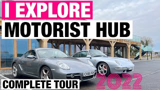 A TOUR OF THE MOTORIST HUB WITH idriveaclassic  Arnage Restaurant  Sherburn In Elmet [upl. by Amekahs]