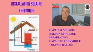 Video N°463 Comment dimensionner une installation solaire thermique [upl. by Filemon]