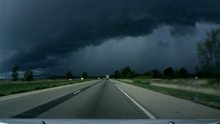 Hurricane Isaac Tornadic Remnants In Illinois Sept 1 2012 [upl. by Angadreme495]