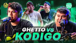 LOS MEJORES DOBLE TEMPO QUE PODRÁS ESCUCHAR  Reacción a KODIGO vs GHETTO  FMS Caribe  EYOU TV [upl. by Dine]