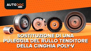 Come cambiare una puleggia del rullo tenditore della cinghia PolyV VIDEO TUTORIAL DI AUTODOC [upl. by Letnom]