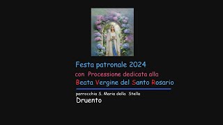 Festa patronale con processione a Druento Ottobre 2024 [upl. by Lavena586]