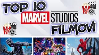 Top 10 Marvel MCU Filmovi [upl. by Ybur]