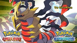 Pokémon Omega Ruby amp Alpha Sapphire  Giratina Battle Music HQ [upl. by Demy337]