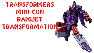 STOP MOTION  Transformers Armada MiniCon Ramjet [upl. by Stanleigh]