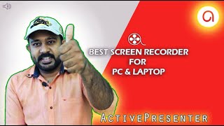 How to Record Computer screen Malayalam  how to use activepresenter 8  Lefty Clickz [upl. by Given]