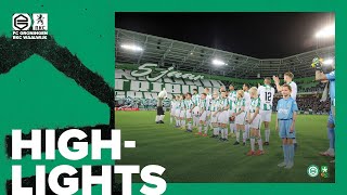 Highlights FC Groningen  RKC Waalwijk [upl. by Adyam]