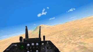 F16 vs F14 Dogfight 2012 Strike Fighters 2 Israel with North Atlantic DLC [upl. by Joelynn428]