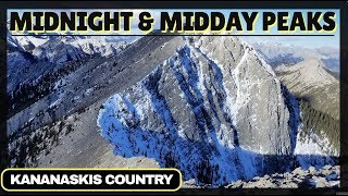 Midnight Peak  Midday Peak HIKE  Kananaskis Alberta [upl. by Janie]