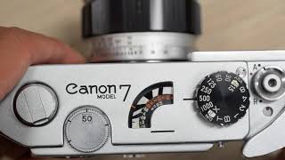 canon 7 light metering [upl. by Eseilana603]