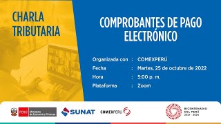 Emisión de Boleta Electrónica y Comprobante de Pago Electrónico Voucher [upl. by Eidoc]