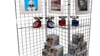 Display Stands Ltd  Grid Display Collection [upl. by Bernstein]