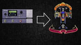 Mooer GE200  Guns N Roses Appetite for Destruction [upl. by Janie]