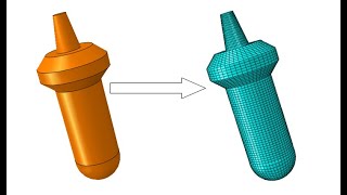 Abaqus meshing technique 5 How mesh complex part in Abaqus [upl. by Etteniuq]