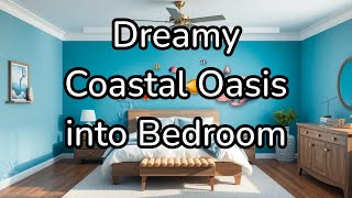 Coastalthemed Bedroom Design ideas  Coastal Bedroom  Ocean Theme Bedroom Design [upl. by Nine]