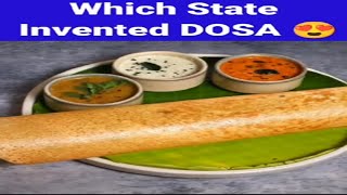 Which State Invented DOSA In India 😍😋🫓 dosa masaladosa  JyotiSpeaks [upl. by Fonda408]