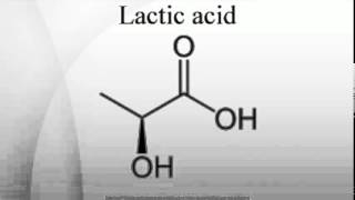 Lactic acid [upl. by Nye]