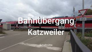 Bahnübergang 118  Katzweiler quotSchafmühlequot [upl. by Nameloc]