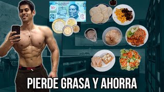 MIS 5 COMIDAS DE MENOS DE 20 PESOS PARA PERDER GRASA [upl. by Maguire223]