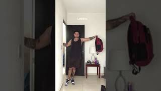 Ejercicios en casa con una mochila ejercicioencasa rutina gimnasioencasa gym gymshorts [upl. by Ahsienal576]