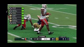 CFB 25 Road To Glory WR Junior Season  Jet Touch Pass SZN [upl. by Nehcterg554]