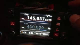 Yaesu FTM400XDR ตั้งค่า Repeater Tone [upl. by Eerolam]