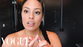 Ashley Grahams Red Carpet Beauty Look  Beauty Secrets  Vogue [upl. by Aiclid]