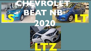 CHEVROLET BEAT NB SEDAN NOTCHBACK 2020 LS LT amp LTZ ANÁLISIS INTERIOR Y EXTERIOR [upl. by Bedelia]