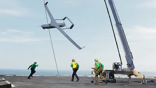 US Crazy Technique to Land Million  Spy Drone in Middle of the Ocean [upl. by Yager]