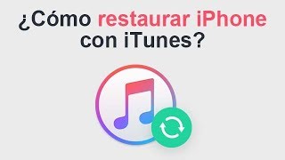 3 métodos restaurar iPhone con iTunes modo recovery y iPSW [upl. by Omor839]