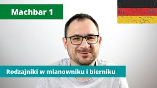 12  Rodzajniki w mianowniku i bierniku  Machbar 1 [upl. by Ahsiliw]