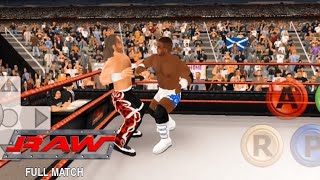 FULL MATCH – Shawn Michaels vs Shelton Benjamin RAW 2005 – Wrestling Empire [upl. by Lacie633]