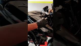 Ceramic Coating on Bajaj N250 [upl. by Selina85]