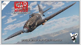 WAR THUNDER CZ  Air Dogfights 87  Reggiane Re2001 Gruppo 22 [upl. by Limhaj]