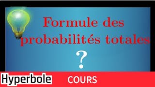 formule des probabilités totales  Cours et exercice pour s’entraîner  très IMPORTANT [upl. by Broder]