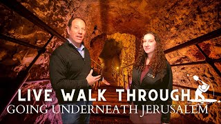 A Journey Underneath Jerusalem from the City of David Down to the Gihon Spring [upl. by Franklin644]