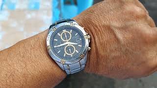 CITIZEN ECODRIVE GN4WS Mens Chronograph Wristwatch  REVIEW [upl. by Airad900]