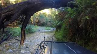 New Zealand Reefton Waipuna Caves 4WD trip [upl. by Acinaj]