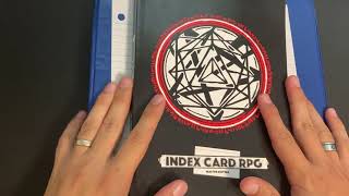 Index Card RPG Session Prep  RPG Test Drive [upl. by Dlawso]