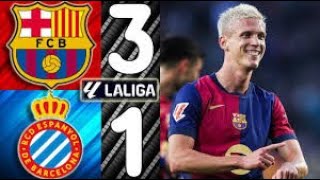 Barcelona vs Espanyol 31  Highlights [upl. by Atirehc]