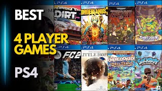 Top 50 Best 4 PLAYER PS4 Games to Play with Friends 2024 [upl. by Eyllom]