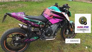 KTM 790 Duke  Arrow GP2  Decat RAW SoundPURE SOUND DES ENFERS 🔊😍 [upl. by Airoled]