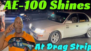 AE100 Shines at Drag Strip 🇯🇲 [upl. by Frank]